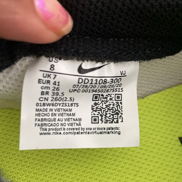 Nike Challenger OG Men's Shoes Mean Green-Black Sz 8 - Picture 11 of 11